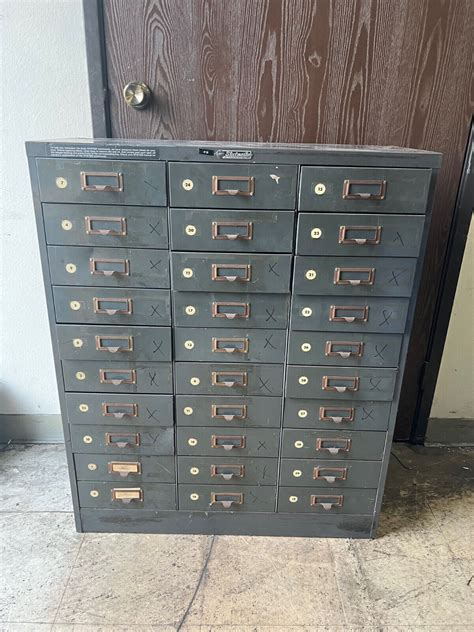 steelmaster art steel company file cabinet|vintage steelmaster 30 drawer cabinet.